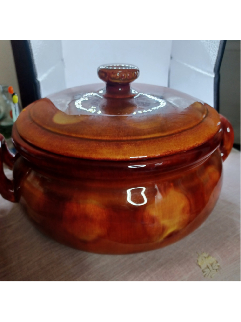 Chapleau canada mid century ceramic pot